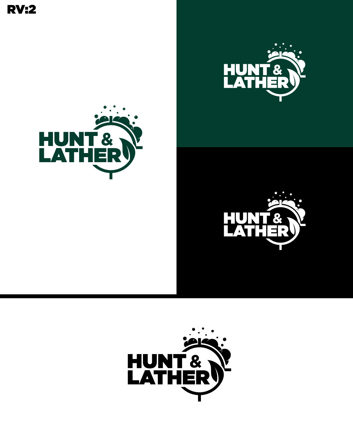 Logo-Design von jonkonrad für Hunt & Lather, LLC | Design #32275302