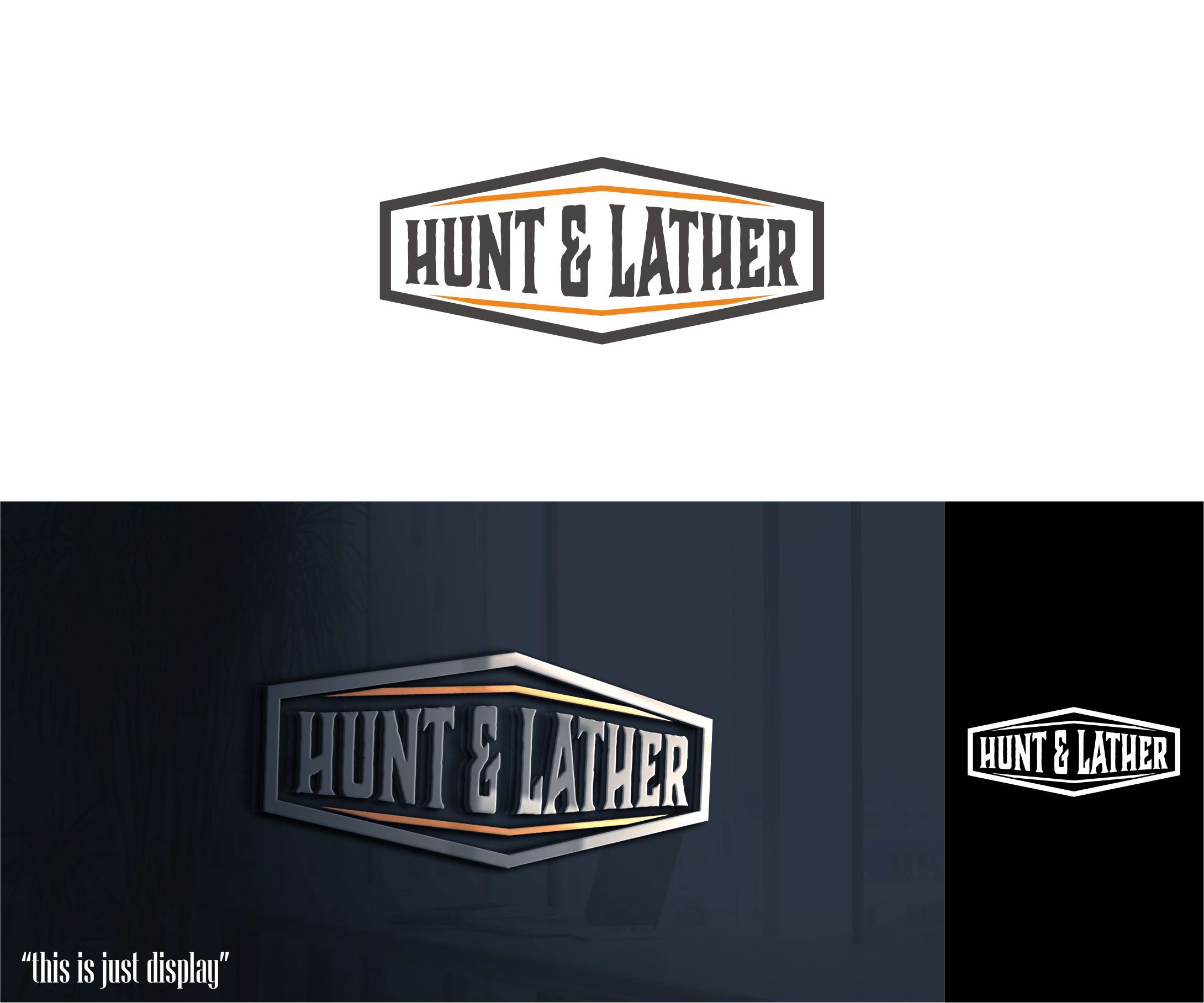 Logo Design by alkaline for Hunt & Lather, LLC | Design #32267969