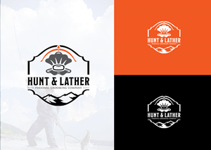 Logo Design by Logo Stock for Hunt & Lather, LLC | Design: #32270489