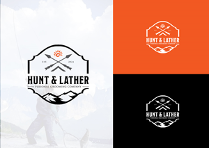 Logo Design by Logo Stock for Hunt & Lather, LLC | Design: #32272478