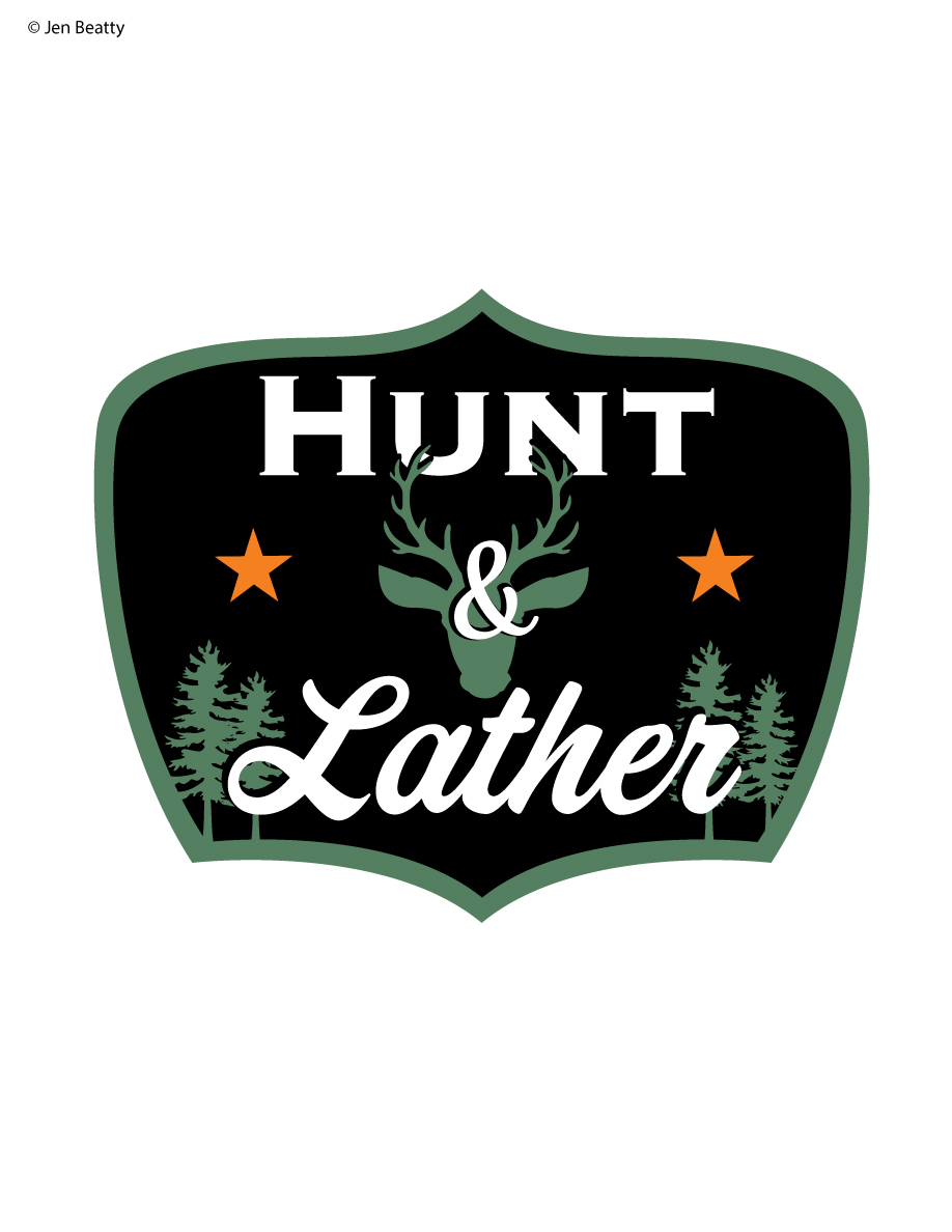 Logo Design by Jennifer Beatty for Hunt & Lather, LLC | Design #32298166