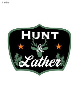 Logo Design by Jennifer Beatty for Hunt & Lather, LLC | Design: #32298166