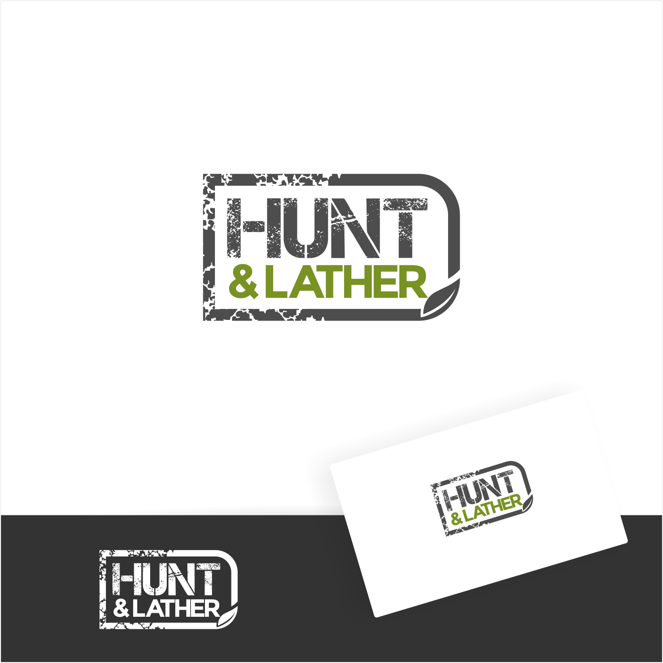 Logo Design by Arham Hidayat for Hunt & Lather, LLC | Design #32288293