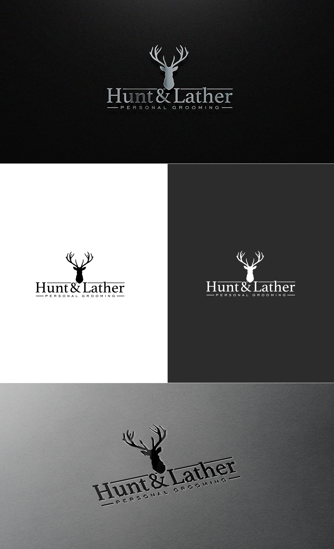 Logo Design by GLDesigns for Hunt & Lather, LLC | Design #32276918