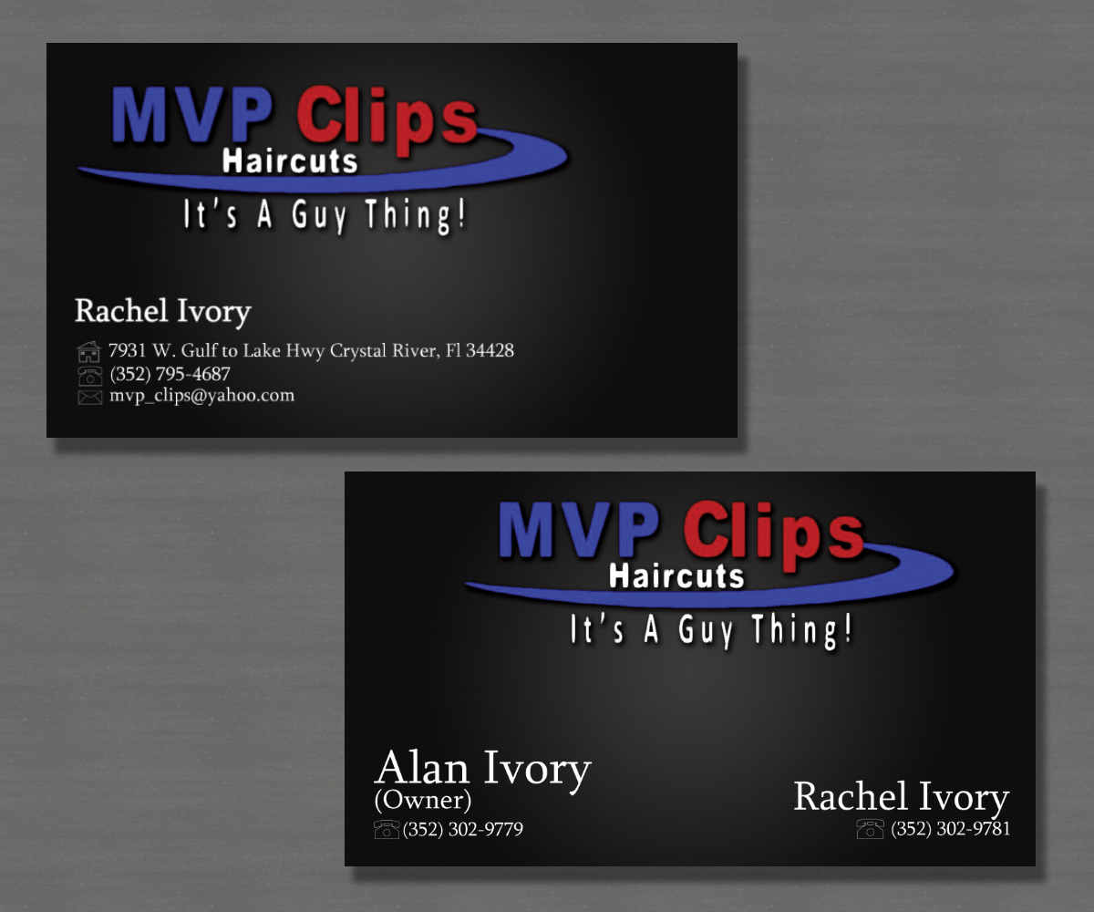 Design de Carte de Visite par DreamDesigns pour MVP Clips | Design #3100090
