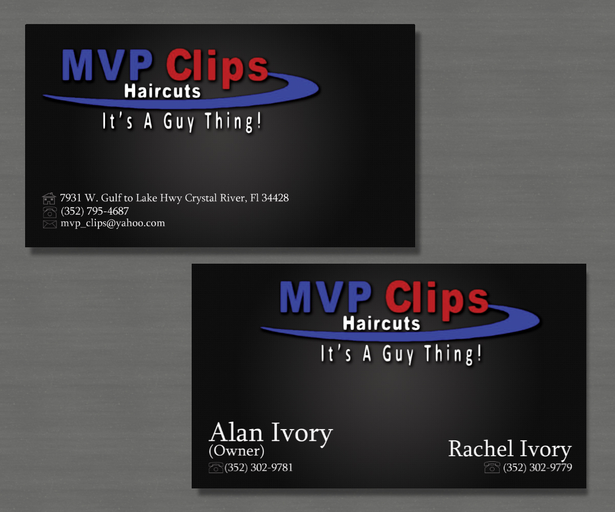 Visitenkarten-Design von DreamDesigns für MVP Clips | Design #3103090