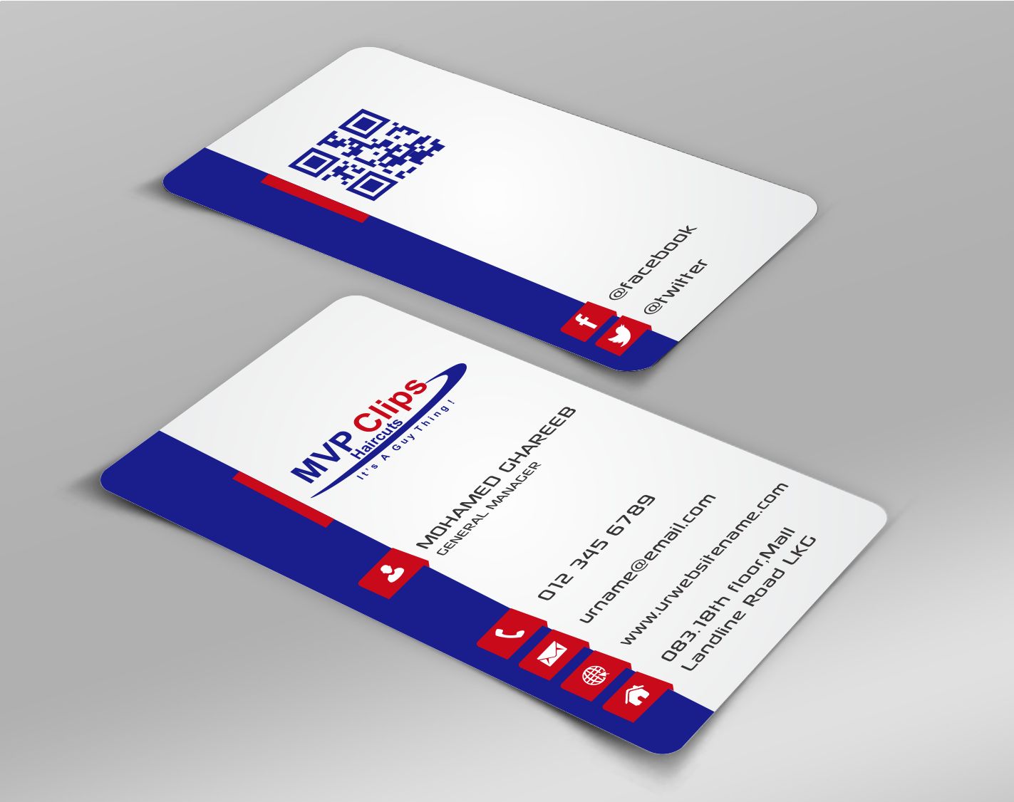 Business Card Design by AwsomeD for MVP Clips | Design #3103010