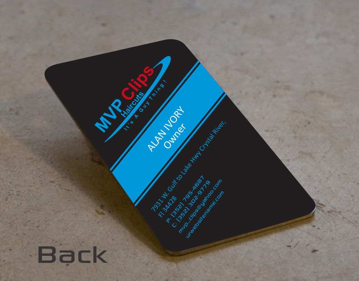Business Card Design by AwsomeD for MVP Clips | Design: #3119292