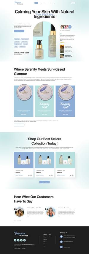 Diseño Web por Hafsa Fatymah para este proyecto | Diseño #32511436