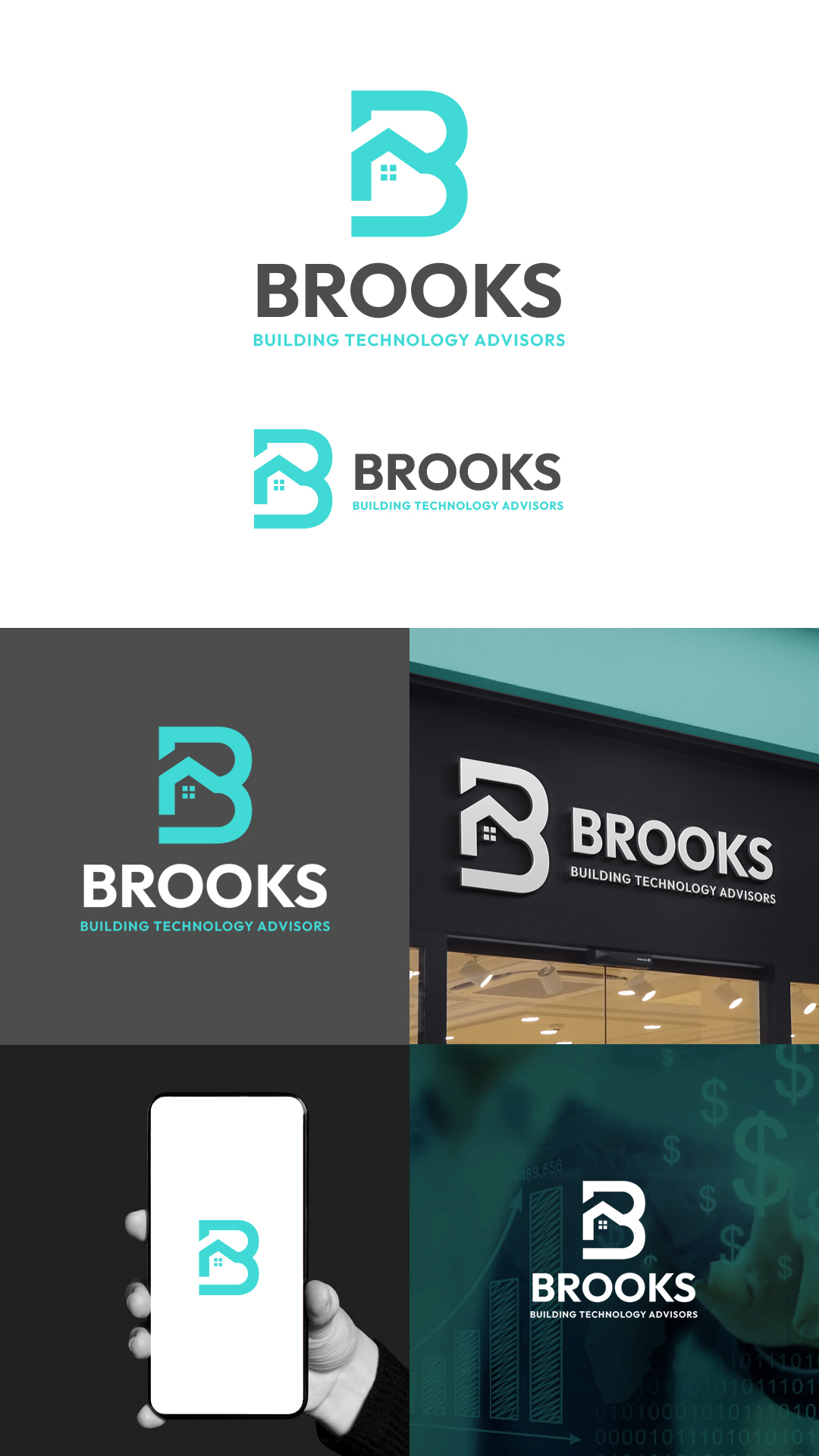 Logo Design by circledsg for Brooks Building Technology Advisors | Design #32277608