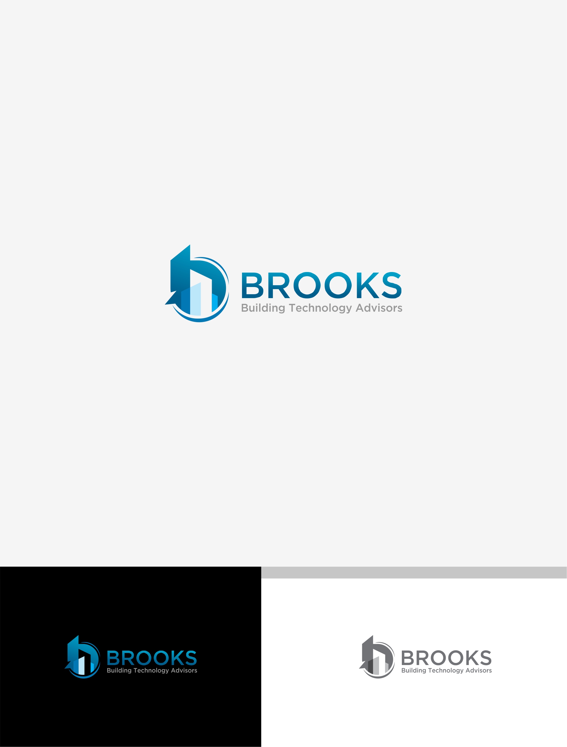 Logo Design by ridho_ for Brooks Building Technology Advisors | Design #32282225