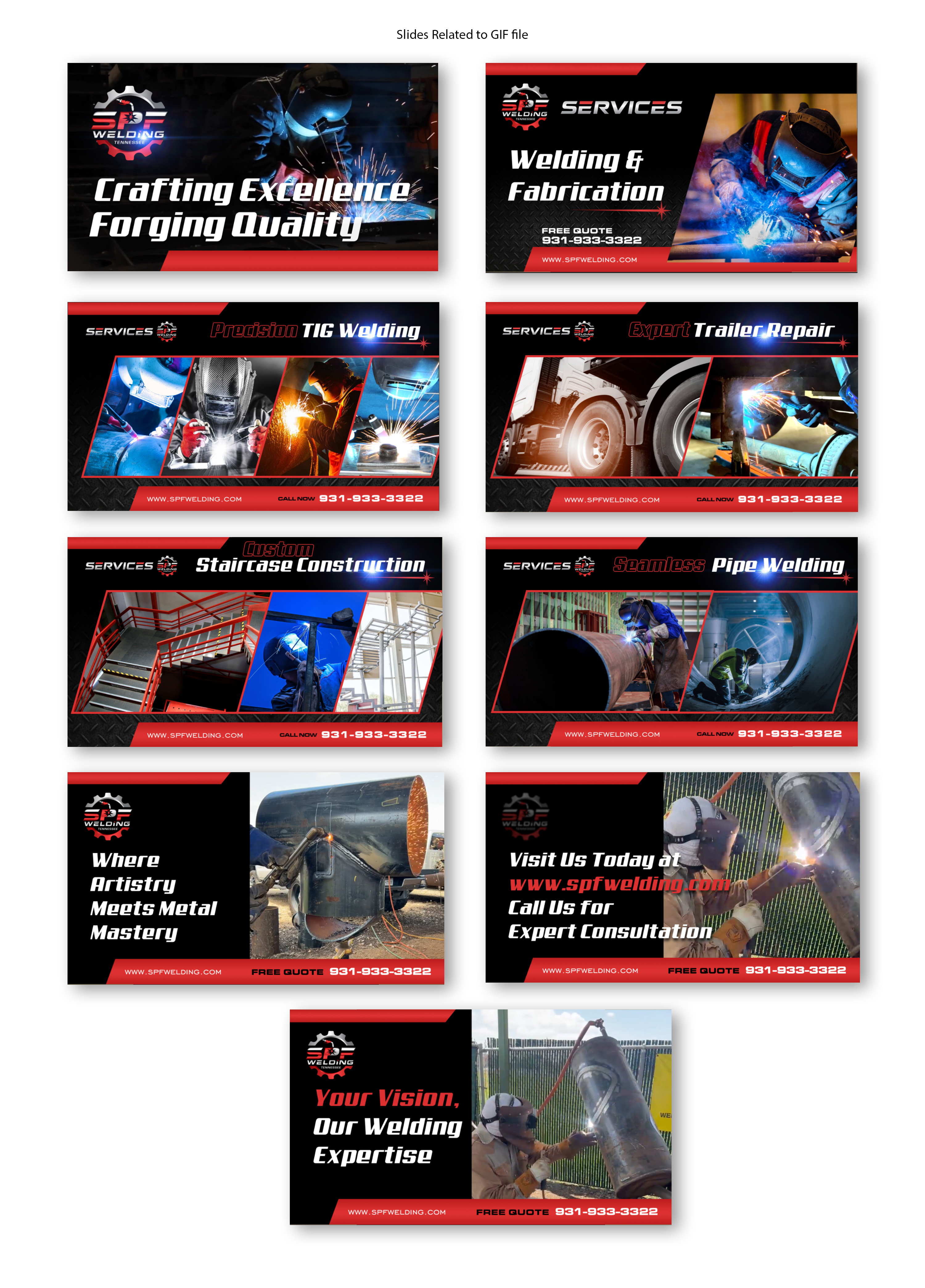 Advertisement Design by mscreations.lk for SPF Welding | Design #32283747