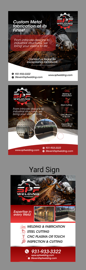 Advertisement Design by Justice Smith for SPF Welding | Design: #32296621