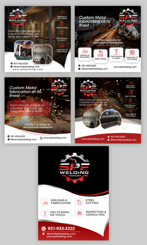 Advertisement Design by Justice Smith for SPF Welding | Design: #32306951