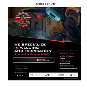 Advertisement Design by designgreen for SPF Welding | Design: #32295324
