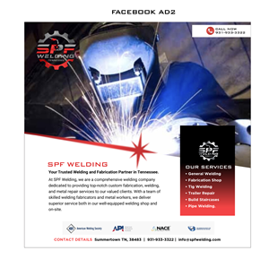 Advertisement Design by designgreen for SPF Welding | Design: #32295326