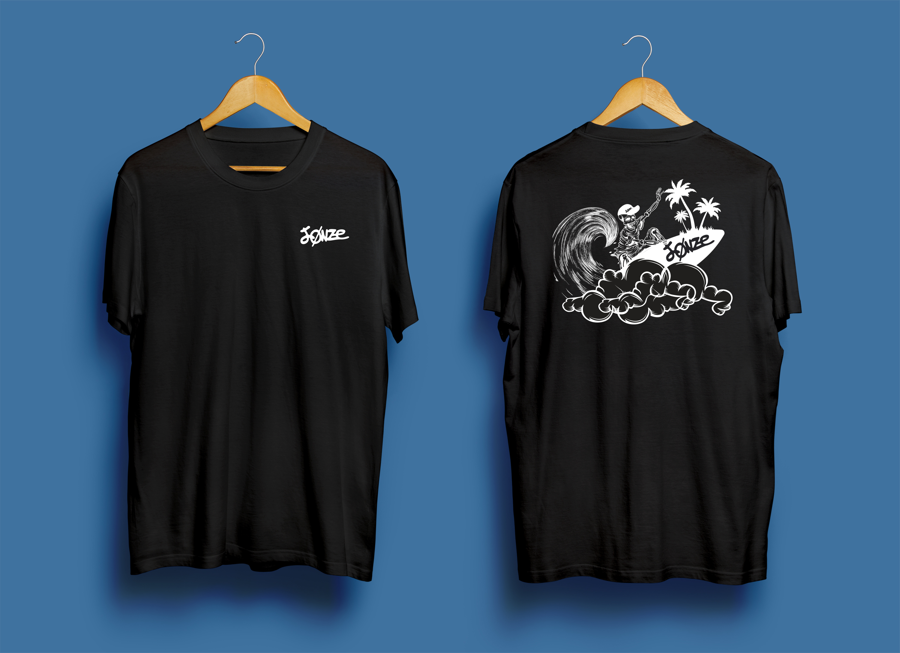 T-shirt Design by Sun Moon Graphic Designer for Jonze clothing | Design #32282058