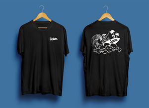 T-shirt Design by Sun Moon Graphic Designer