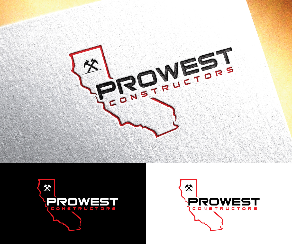 Logo Design by sol design2 for ProWest Constructors | Design #32279087