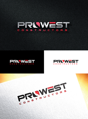 Logo Design by sol design2 for ProWest Constructors | Design: #32279172