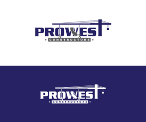 Logo Design by jonkonrad for ProWest Constructors | Design: #32283201