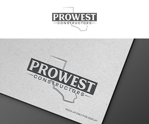 Logo Design by Srk pix!14 for ProWest Constructors | Design: #32290439