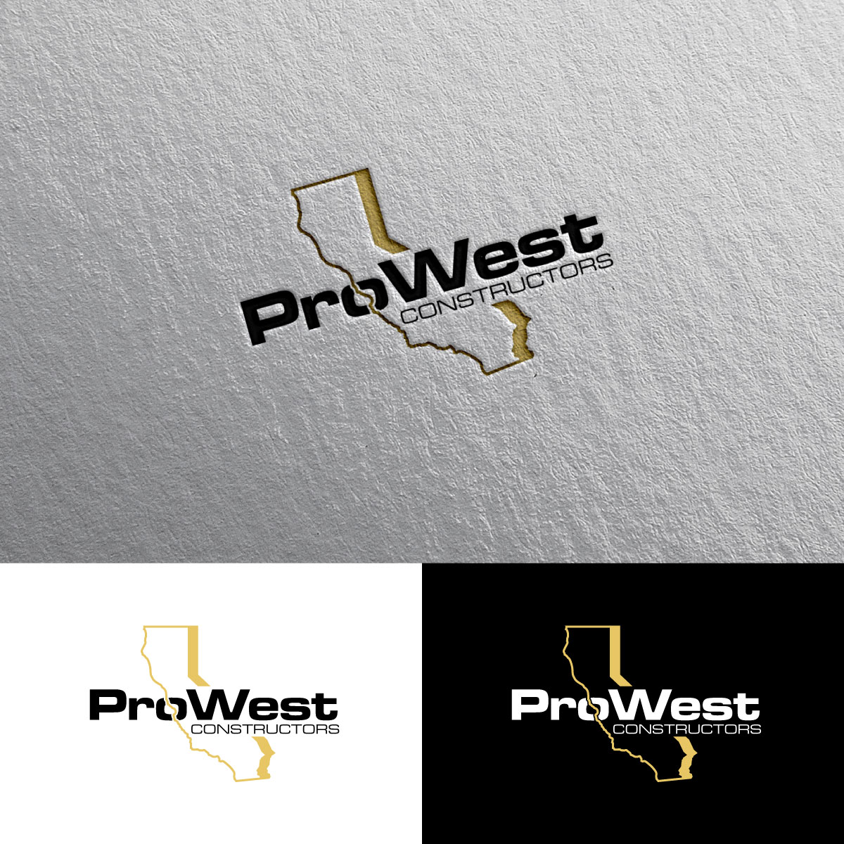 Logo Design by chris Ray for ProWest Constructors | Design #32279339