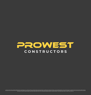 Logo Design by saesean for ProWest Constructors | Design: #32280471