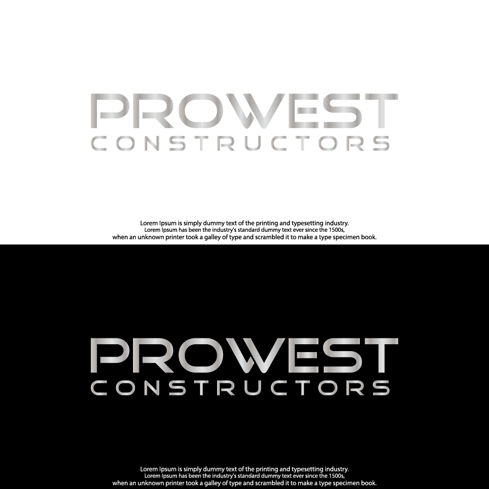 Logo Design by design wae for ProWest Constructors | Design #32278329