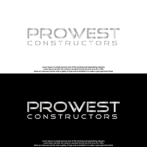 Diseño de Logo por design wae para ProWest Constructors | Diseño: #32278329