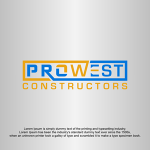 Diseño de Logo por Abigaill_design para ProWest Constructors | Diseño: #32286061