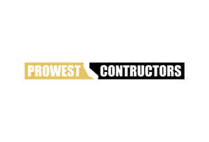 Diseño de Logo por b100 para ProWest Constructors | Diseño: #32277150