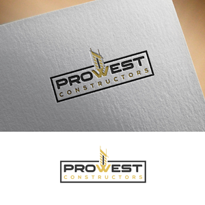 Logo Design by fly  design for ProWest Constructors | Design: #32279908