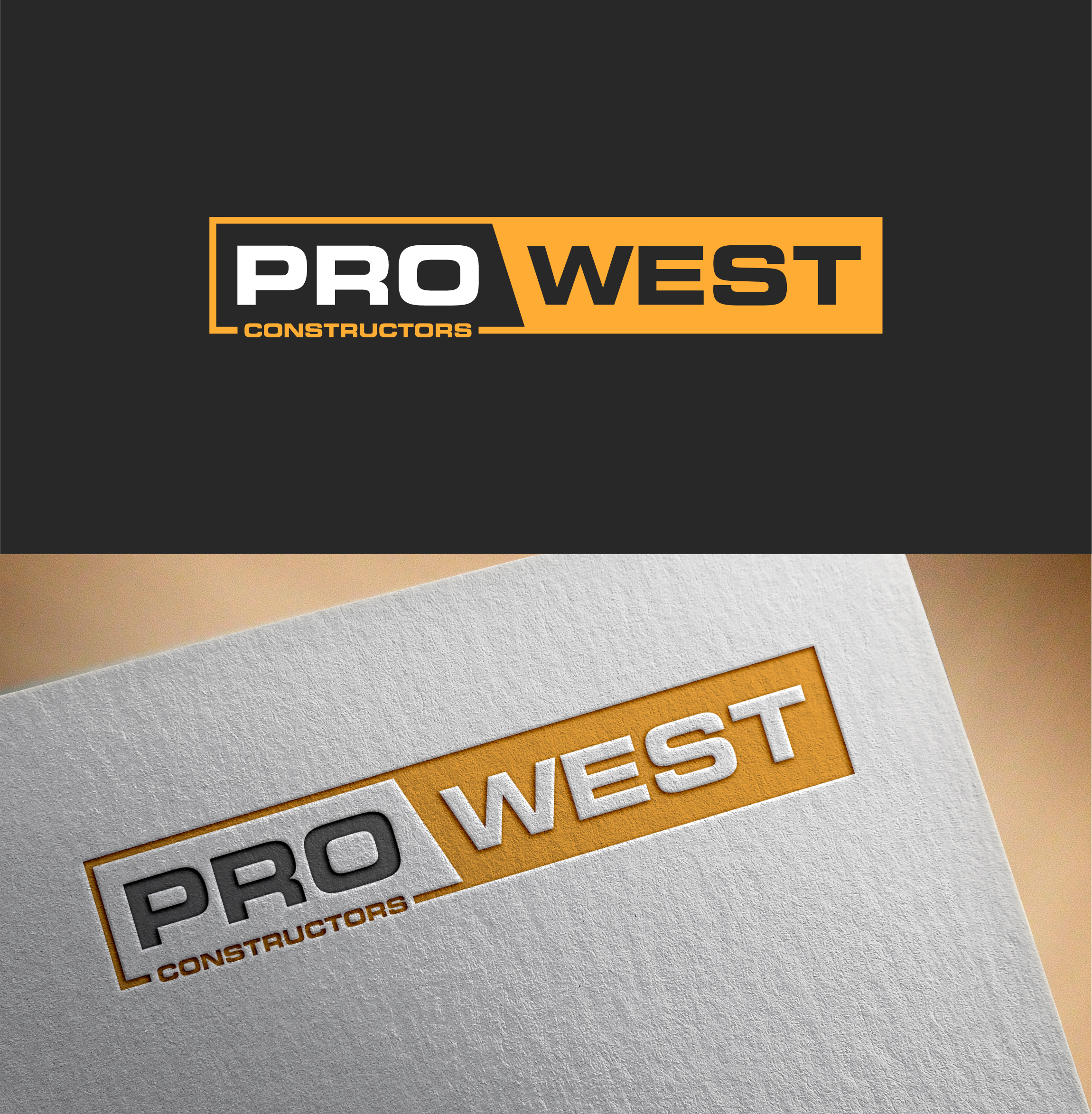 Logo Design by sushsharma99 for ProWest Constructors | Design #32280033
