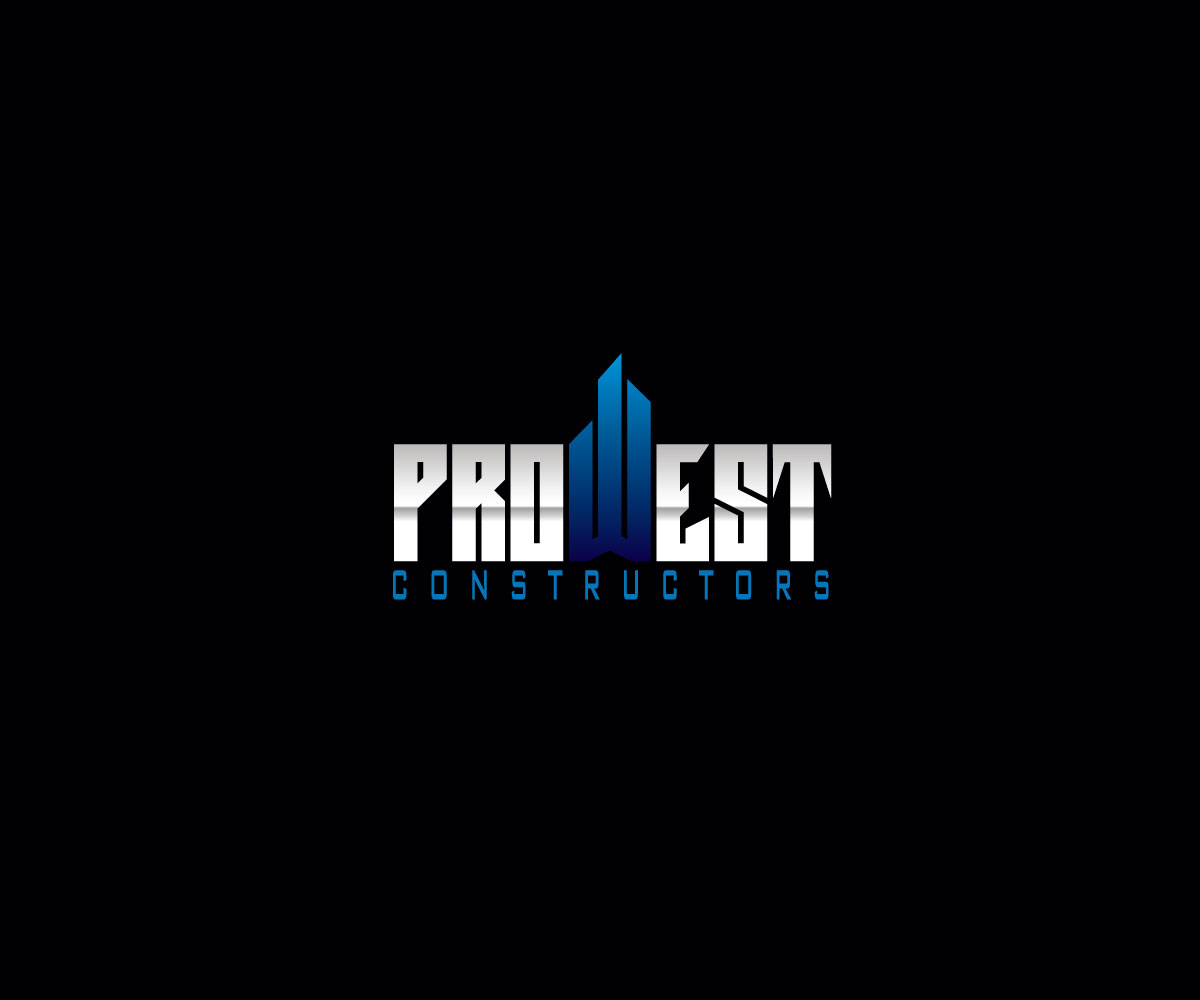 Logo Design by Artknyte for ProWest Constructors | Design #32308893