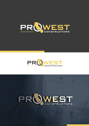 Logo Design by creativepix for ProWest Constructors | Design: #32278071