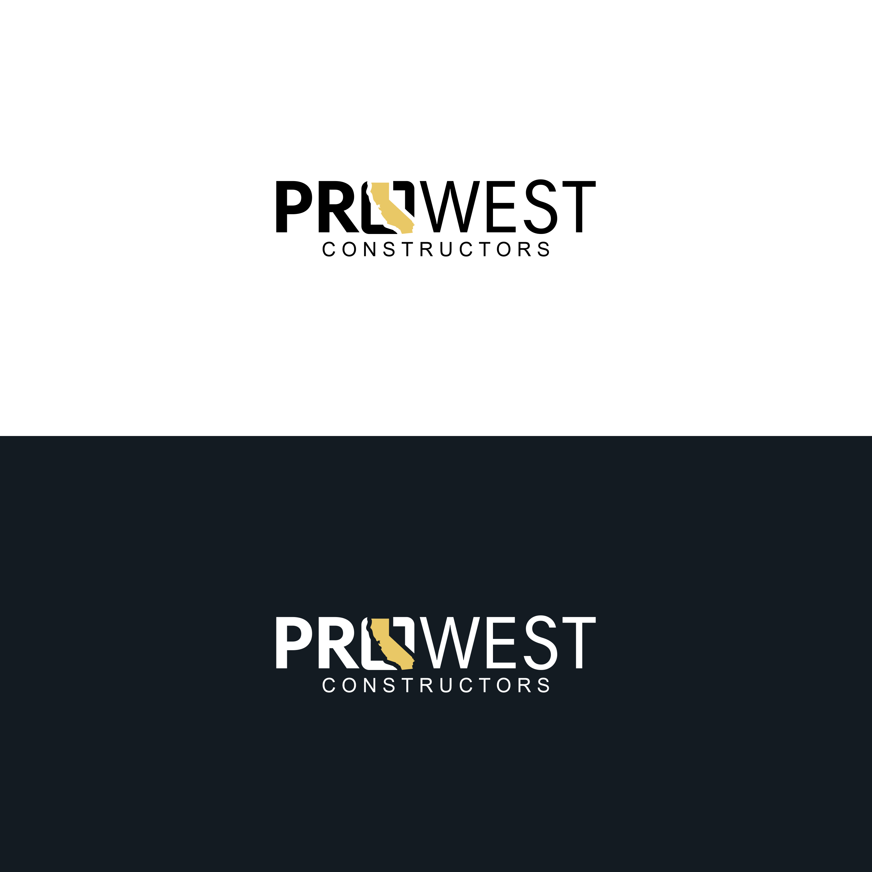 Logo Design by sandiyakarya for ProWest Constructors | Design #32277386