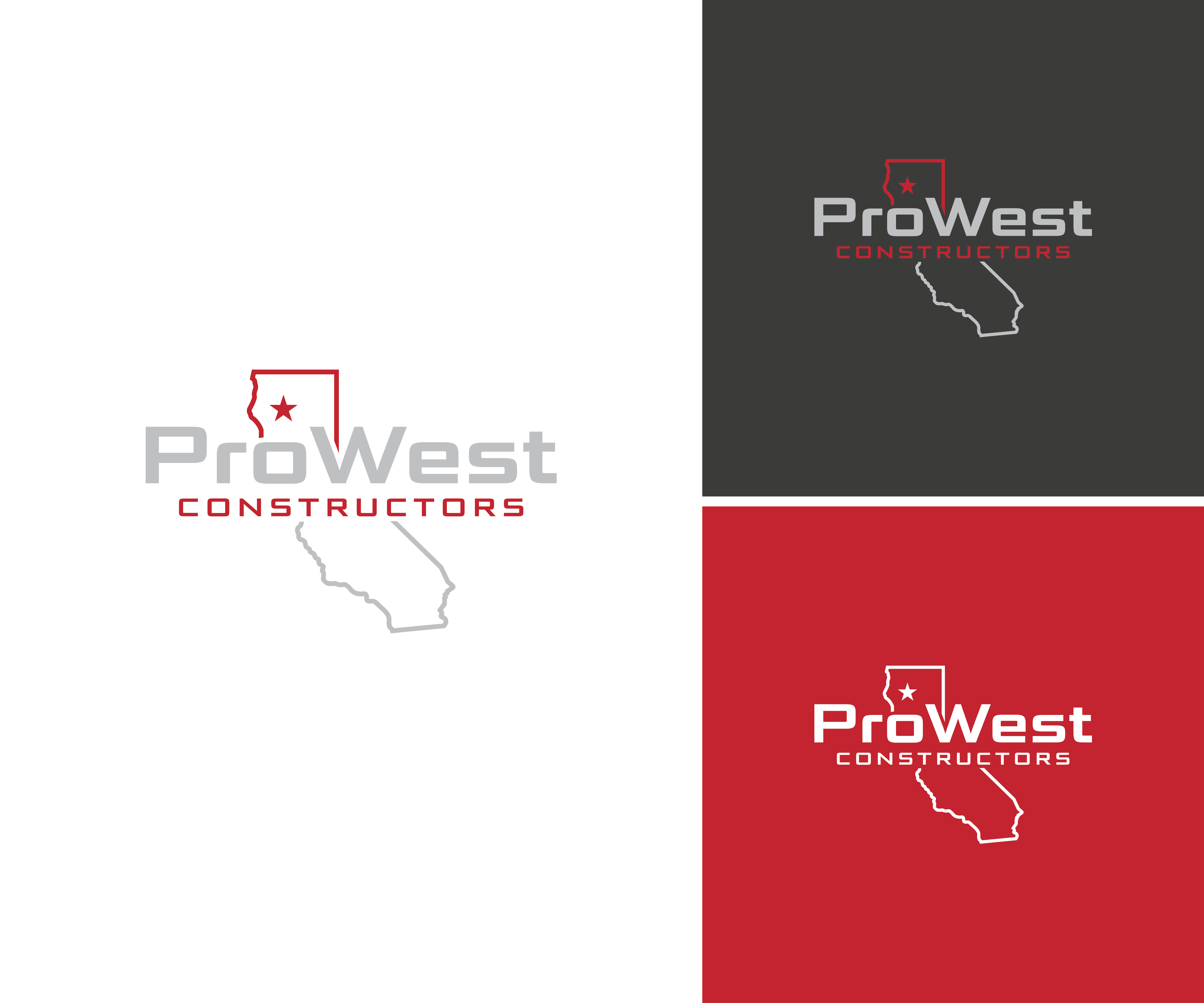 Logo Design by N M Designs for ProWest Constructors | Design #32324657