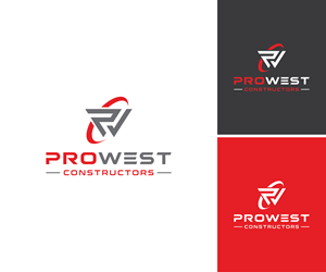 Logo Design by N M Designs for ProWest Constructors | Design: #32390824