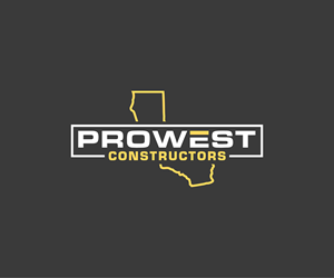 Logo Design by AlphabetZero.co.uk for ProWest Constructors | Design: #32288792