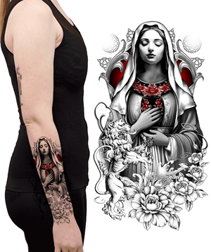 Tattoo Design by Kiki Hermawan