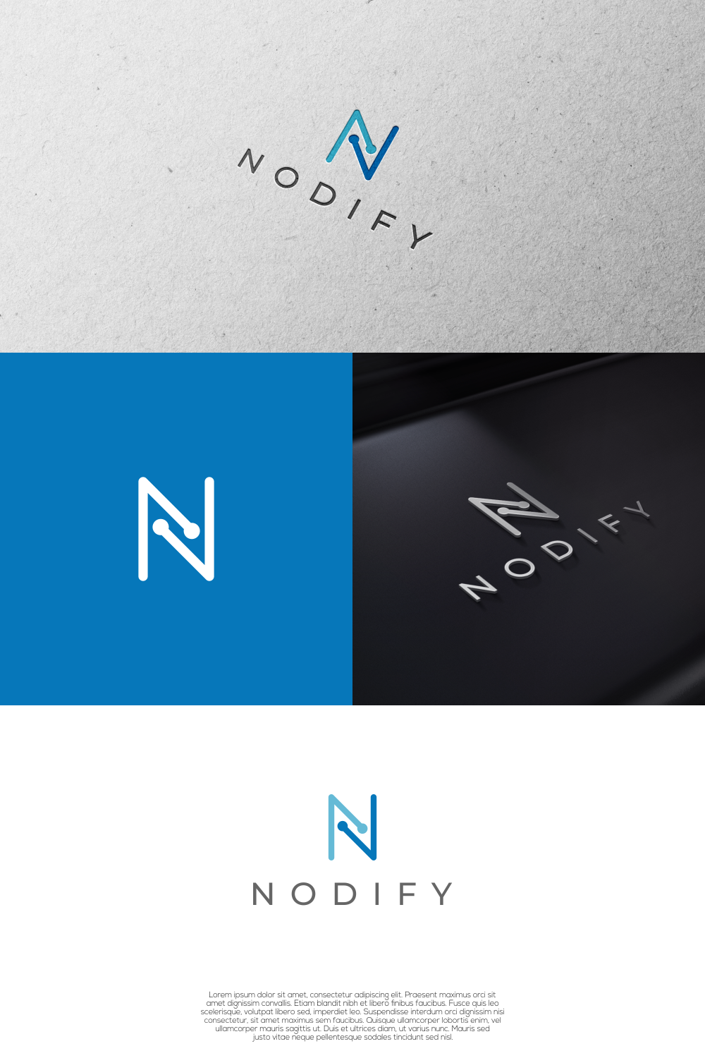 Logo Design by Verguson for nodify e.U. | Design #32289712