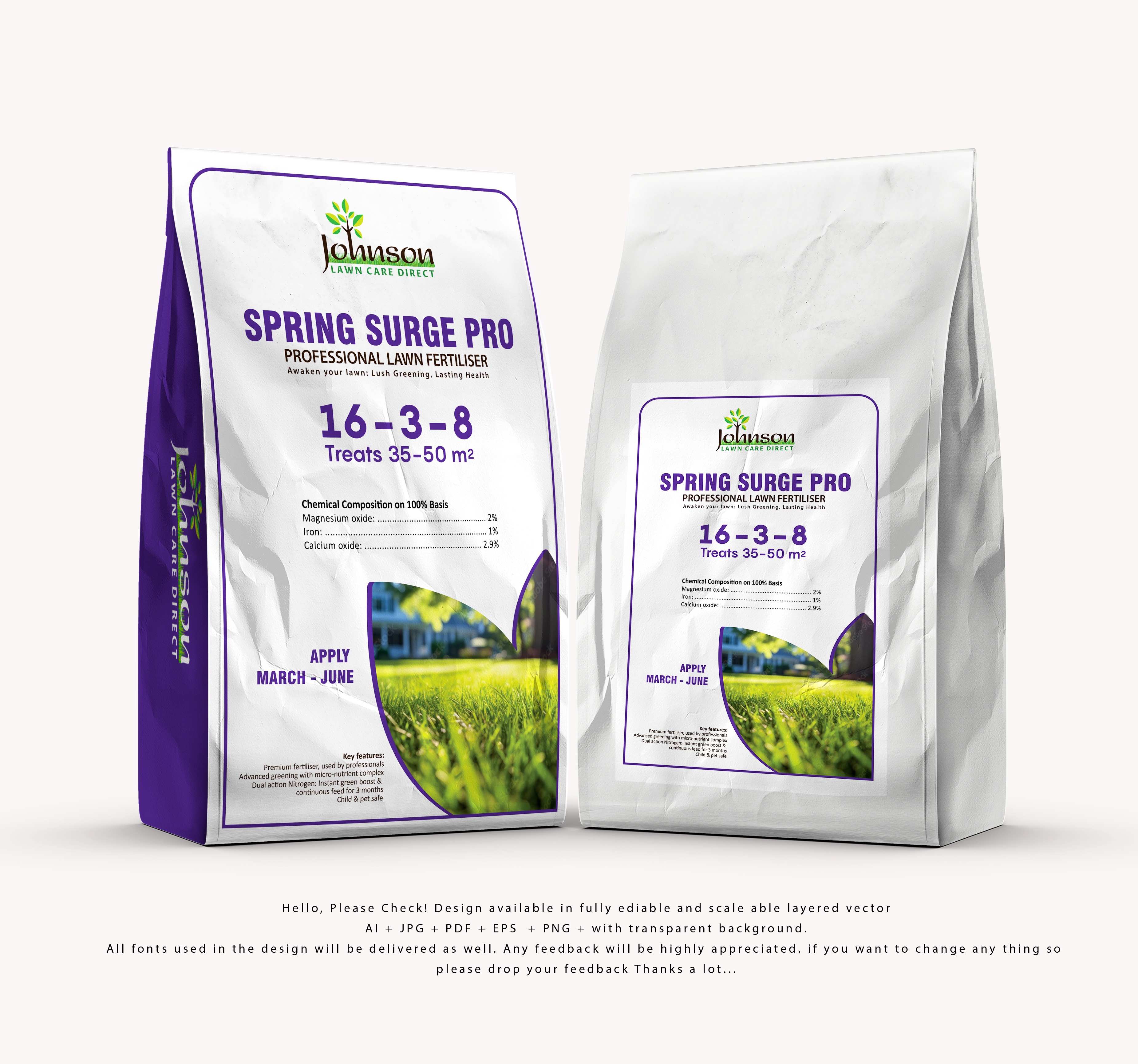 Packaging Design by martinsmith for Johnson Gardening Services Ltd | Design #32329567