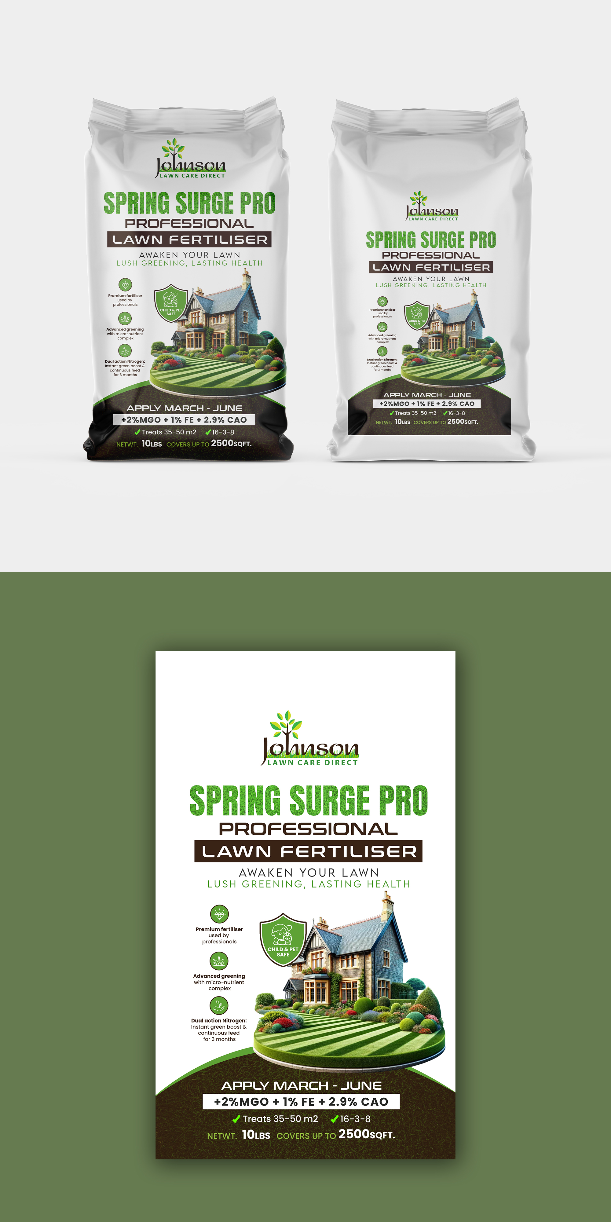 Packaging Design by ArtHive for Johnson Gardening Services Ltd | Design #32322580