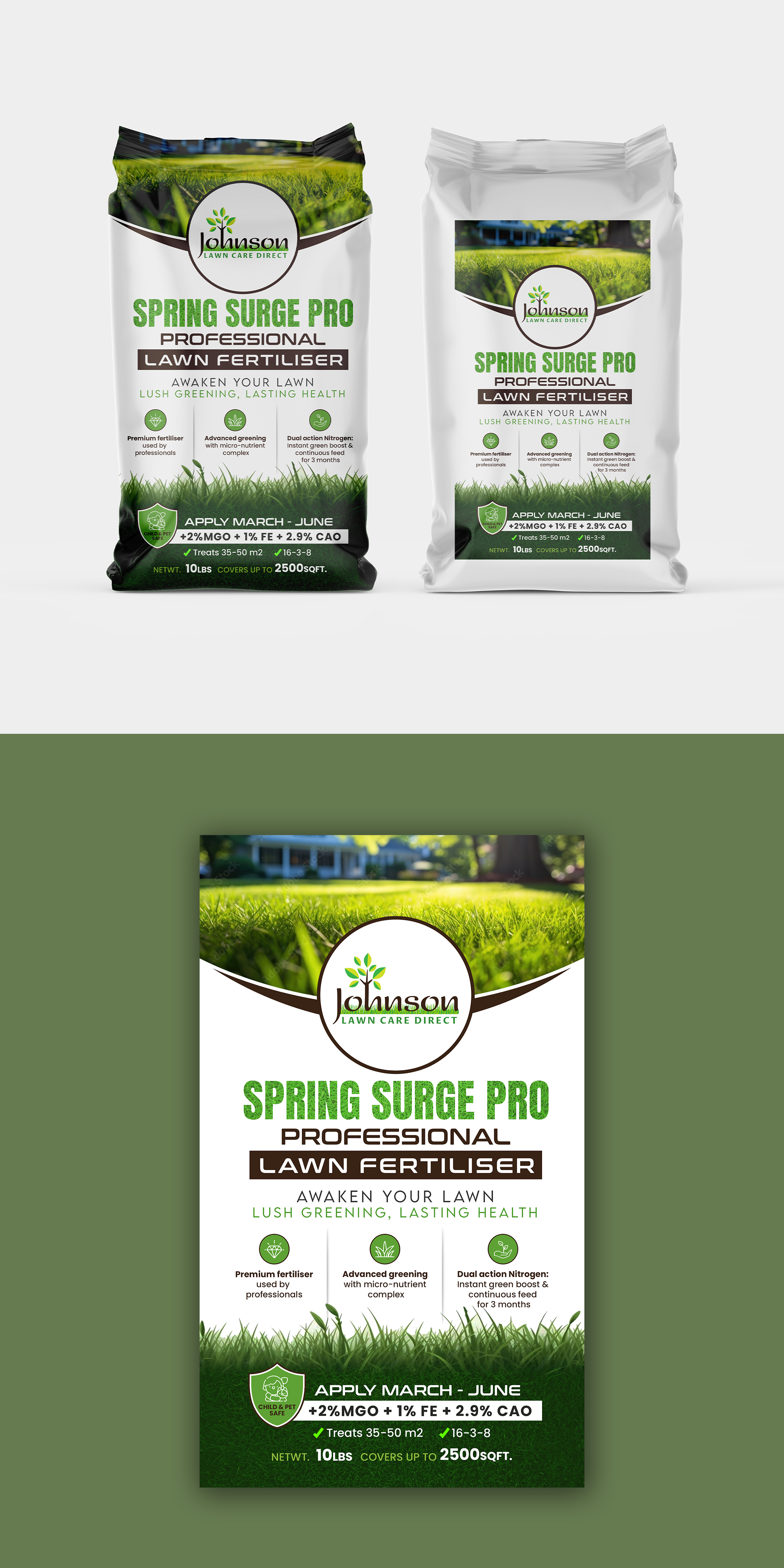 Packaging Design by ArtHive for Johnson Gardening Services Ltd | Design #32322581