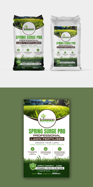 Packaging Design by ArtHive for Johnson Gardening Services Ltd | Design: #32322581