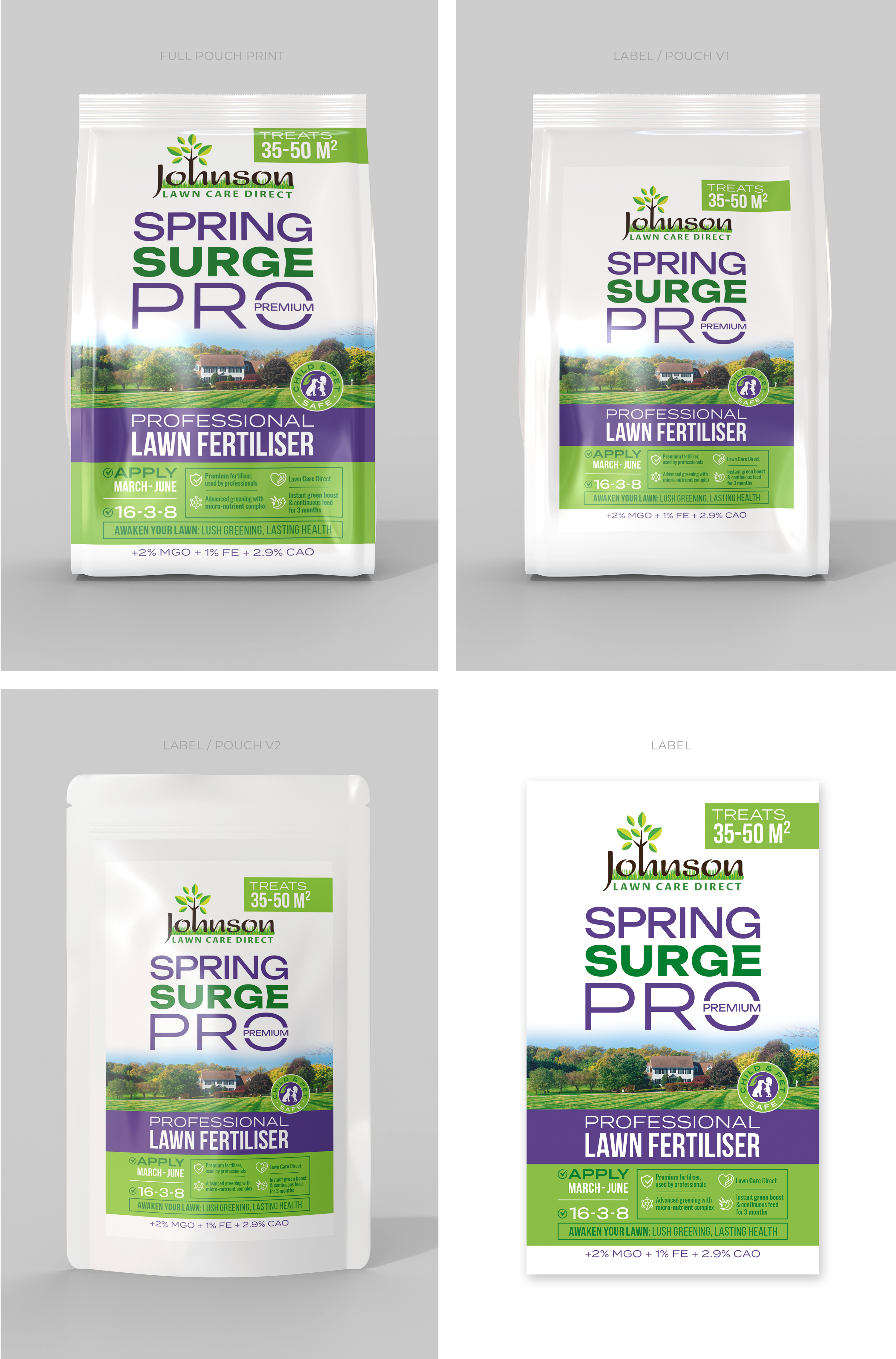 Packaging Design by O!shine-design for Johnson Gardening Services Ltd | Design #32317525