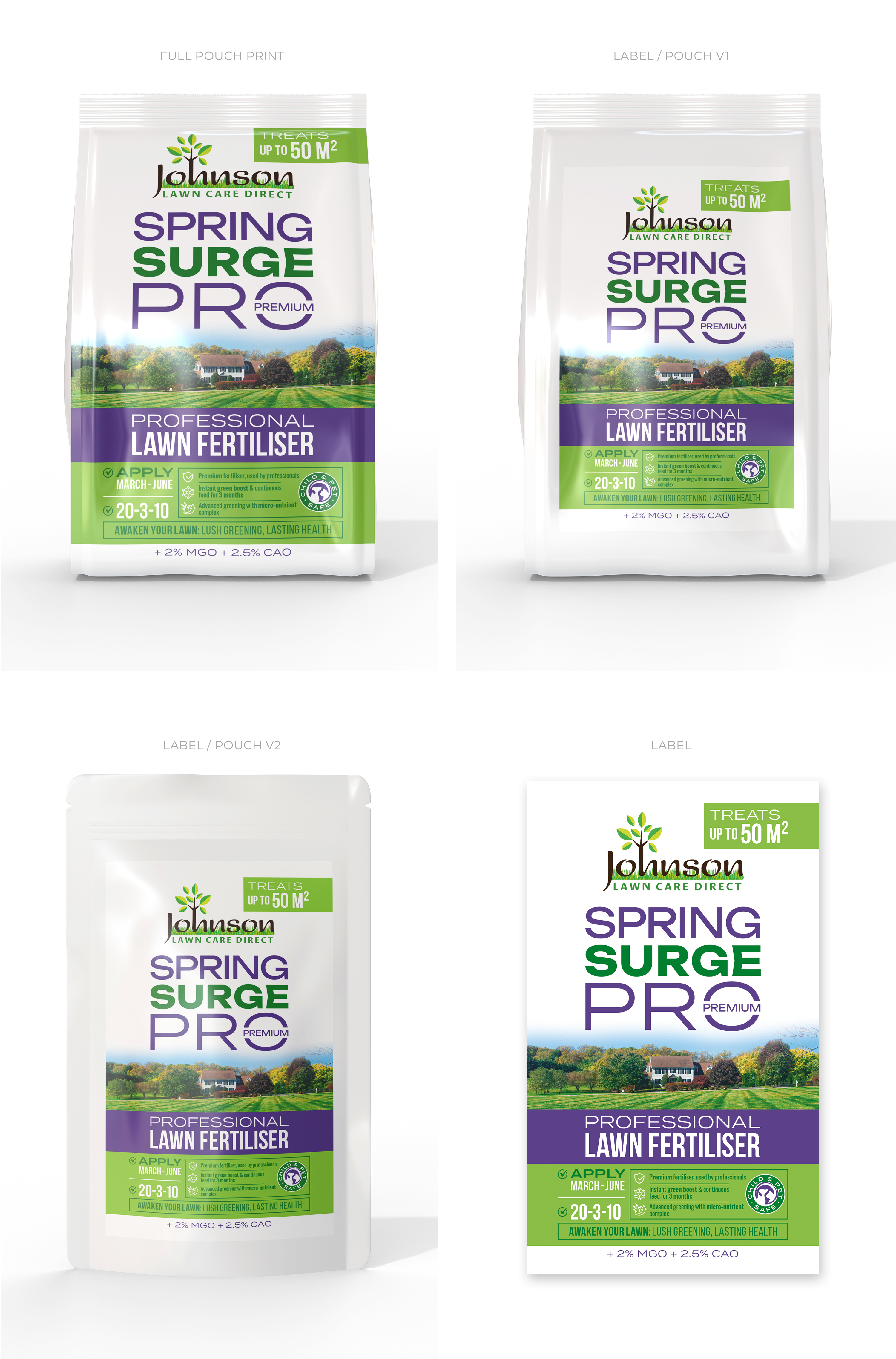 Packaging Design by O!shine-design for Johnson Gardening Services Ltd | Design #32339818