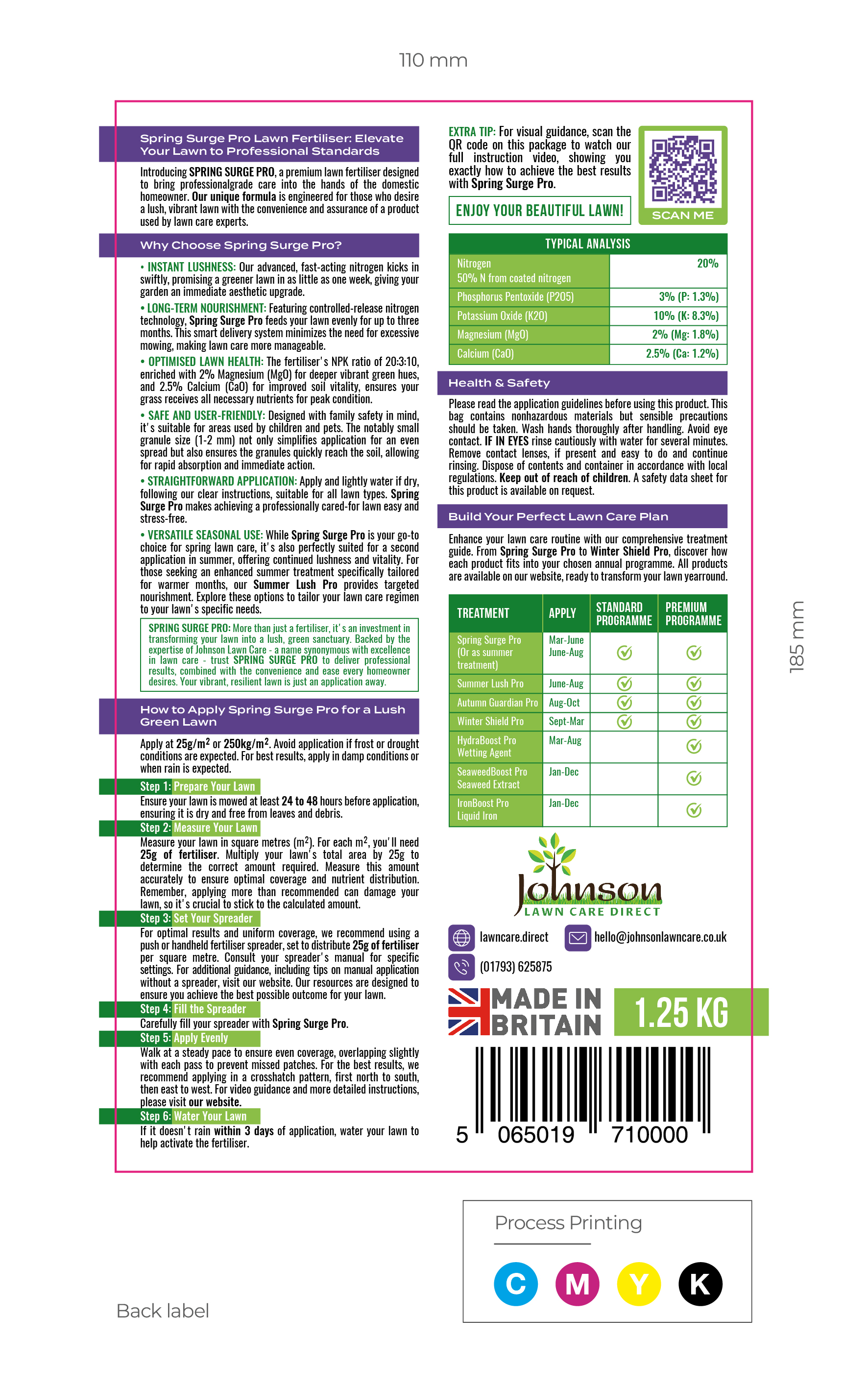 Packaging Design by O!shine-design for Johnson Gardening Services Ltd | Design #32358245