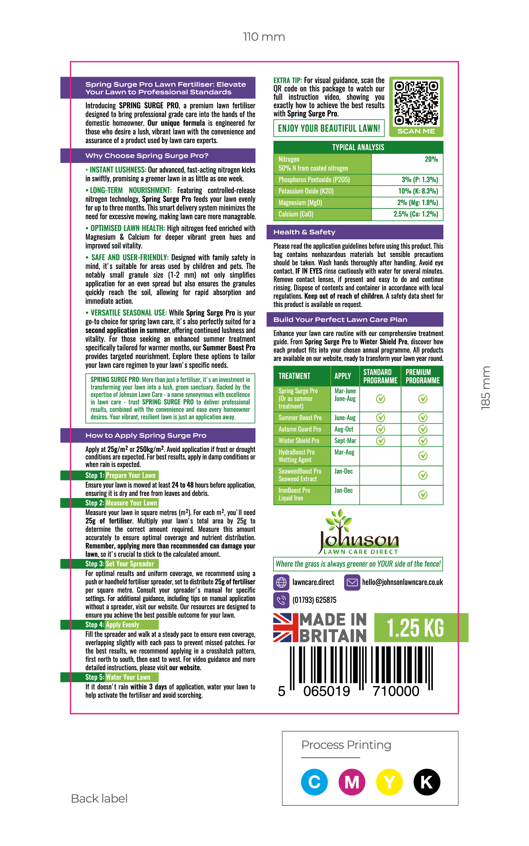 Packaging Design by O!shine-design for Johnson Gardening Services Ltd | Design #32375198